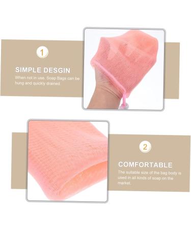 VINTORKY 4pcs Soap Foaming Mesh Bag Soap Sleeve Soap Pouches Foam Soap Foaming Bags Exfoliator Foam Face Pe - Buy Online on GoSupps.com