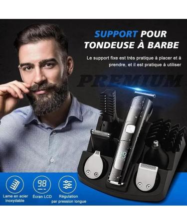 Hair Clippers for Men - 14 in 1 Waterproof Electric Beard Trimmer & Grooming Kit - USB Rechargeable Cordless - Buy Online on GoSupps.com