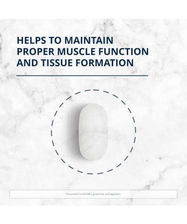 Metagenics Mag Glycinate - Muscle Function and Tissue Formation Support - 120 Tablets - Buy Online on GoSupps.com