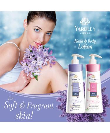 Yardley London English Lavender Hand & Body Lotion 350ml - Nourishing Moisturizer for Women | International Shipping Available - Buy Online on GoSupps.com
