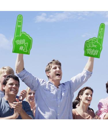 TAOLE 2 Giant Foam Fingers | Large Foam Hand Number 1 for Sports Fans | for Cheerleading Cheer Foam Finger - Buy Online on GoSupps.com
