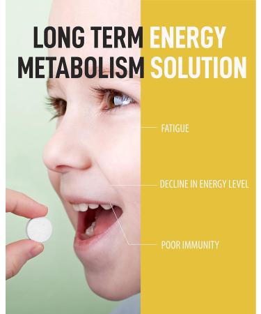 FromBIO Vitality Multivitamin Chewable - 11 Vitamins, 2 Minerals (Zinc and Selenium) - 60 Tablets - Buy Online on GoSupps.com