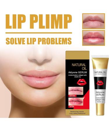 EXQST Collagen Active Elasticity Lip Moisturizing Serum Lip Serum Promotes Smooth Lips Long Lasting Waterproof Moisturizing Lip Plumping Oil - Buy Online on GoSupps.com