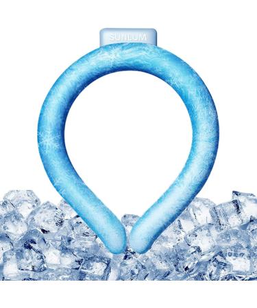 Huyath Neck Cooling Ring | 2 Wearable Ice Neck Cooler for Body Cooling Ice Collar Neck Cooling Wraps for Outdoor Workers Sports Relief from Heat and Hot Weather - Buy Online on GoSupps.com