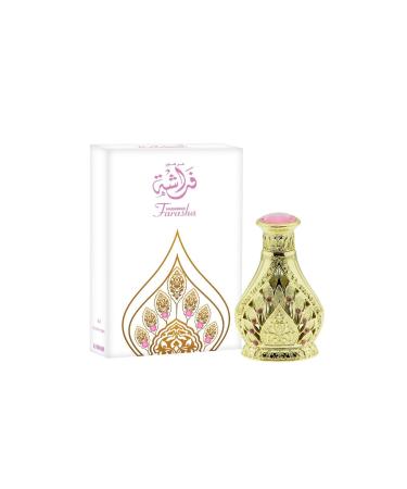 Al Haramain Farasha Perfume Oil 12ml | Unisex Arabian Perfume Oil 0.41 Fl Oz (Pack of 1)