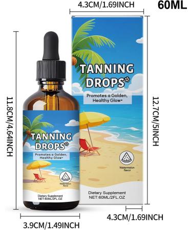  YNPQTDS Self-Tanning Lotion Moisturizing Self-Tanning Lotion | Natural Moisturizing Cream 60ml Travel Size Face & Body Tanned Complexion - Buy Online on GoSupps.com