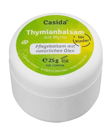 Thyme balm with myrtle for children 25 g - Proven care balm in the cold season for children and babies