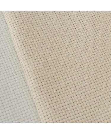 KCS 12x18 16CT Counted Cotton Aida Cloth Cross Stitch Fabric (6 pc Cream) - Buy Online on GoSupps.com