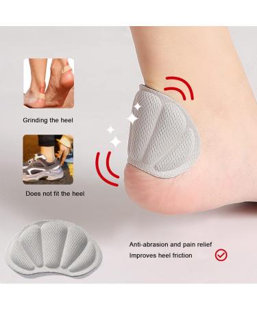 8 Pairs of Heel Pads & Liners | Comfortable Non-Slip Self-Adhesive Shoe Soles for Blister Prevention & Foot Care - Buy Online on GoSupps.com