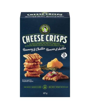 John Wm. Macy's Cheddar Rosemary Cheesecrisps 127 Grams