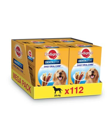 Pedigree Snacks DentaStix Multipack for large dogs ( 25kg) 1 pack (1 x 1.1 kg)