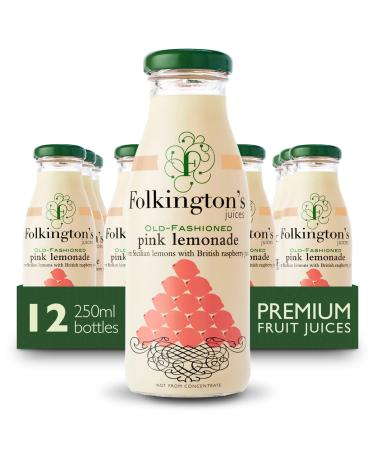 Folkingtons Pink Lemonade - 12x250ml