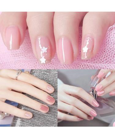 Vishine Varnish Gel Nail Polish Soak Off UV LED Nail Art Manicure 10ml Glitter Clear Pink (09857) #09857 - Buy Online on GoSupps.com