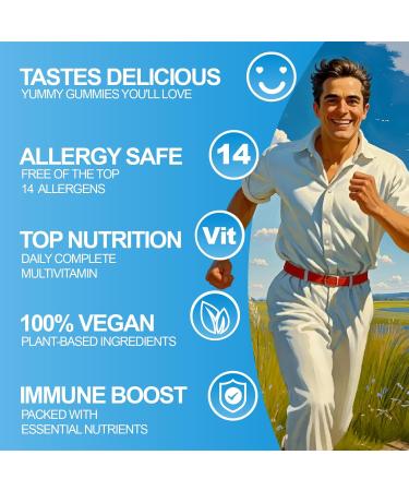 Magnesium Gummies for Relaxation & Muscle Support Blueberry Flavor 60 Gummies - Buy Online on GoSupps.com