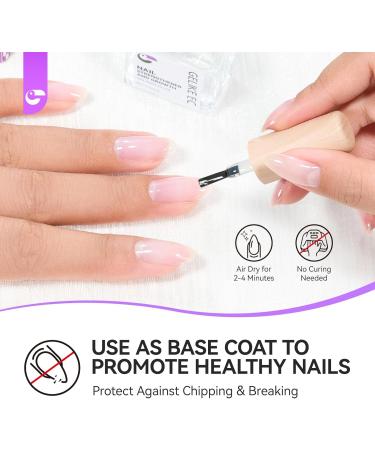  gelike ec Gelike Nail Hardener for Growth and Repair of Thin Brittle Nails - Transparent Groove Complex - Buy Online on GoSupps.com