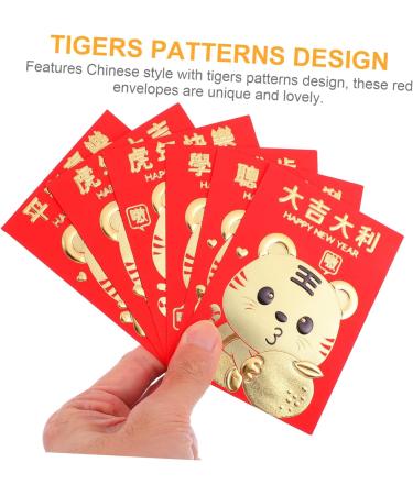 ABOOFAN 120 Pcs New Year Gift Money Packet red envelopes 2022 Blush Year red Envelope Gift Bag Wallet Purse Wedding envelopes Packet Gift Envelope Envelope Spring Festival Supplies Makeup - Buy Online on GoSupps.com