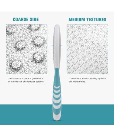 Fvion Stainless Steel Double-Sided Cornal File Coarse Pedicure Foot Ripper Tool with Ergonomic Handle | International Shipping - Buy Online on GoSupps.com