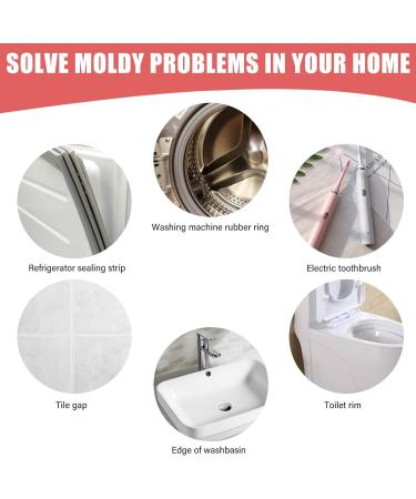 LINXINS 2PCS 120g Mold Remover Gel Mould and Mildew Remover Household Mould Miracle Remover Quick Mould Remover Gel for Wall Tiles Mould Magic Gel for Kitchen Bathroom Tile Stains Sink 120g - Buy Online on GoSupps.com