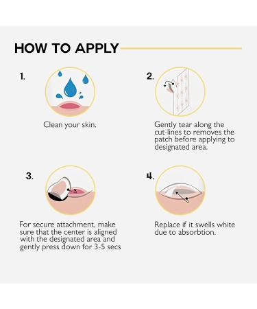 Buy Acne Patches for Pimples & Zits - Derma-Aid Blemish Repair Stickers for Face & Skin Care - Buy Online on GoSupps.com