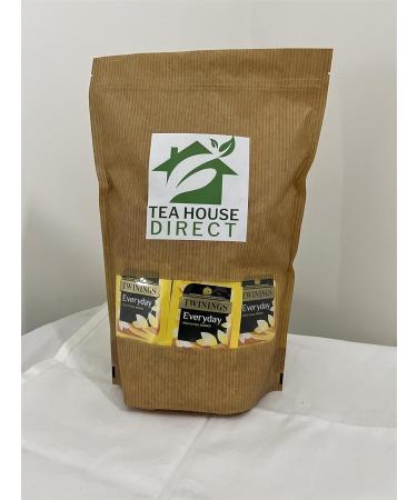 Twinings Everyday Tea Classic Blend Rich and Full Bodied Perfect Brew for any Occassion Medium Caffeine No added Salt Sugar and Artificial Color Free - Pack of 50 Sachets Everyday Pack of 50 Sachets - Buy Online on GoSupps.com