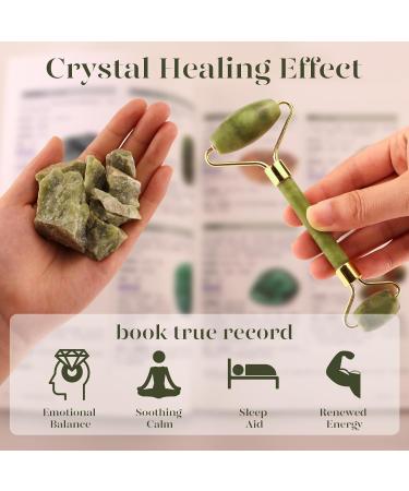 Gua Sha & Jade Roller Set - Baimei Facial Beauty Tools for Skin Care Routine | Face Neck & Eye Treatment - Buy Online on GoSupps.com