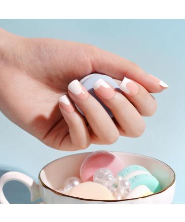 DANNI & TONI Semi Cured Gel Nail Polish Strips - Milk Swirls | Salon-Quality Manicure Stickers Set - Buy Online on GoSupps.com