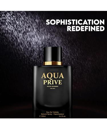 Cologne for Men Aqua Natural Spray Classic Long Lasting Scent Wonderful Fragrance Gift Eau De Toilette Men Perfume for Daily Use 3.4 Fluid Ounce Aqua Prive 3.4 Fl Oz (Pack of 1) - Buy Online on GoSupps.com