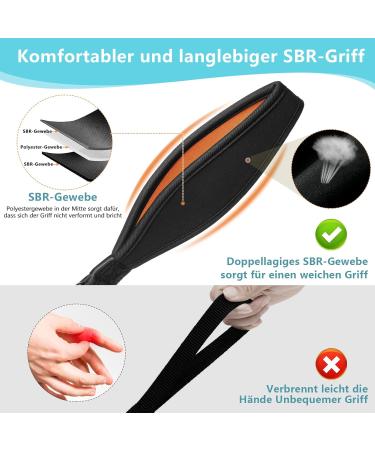 X XBen 10m Dog Tow Line | Robust Leash with Lockable Carabiner | Reflective Running & Training Line for All Dog Sizes | Comfortable Hand Loop | International Shipping - Buy Online on GoSupps.com