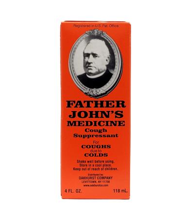 Father Johns Cough Suppressant Medicine - 4 Oz (Pack of 5)