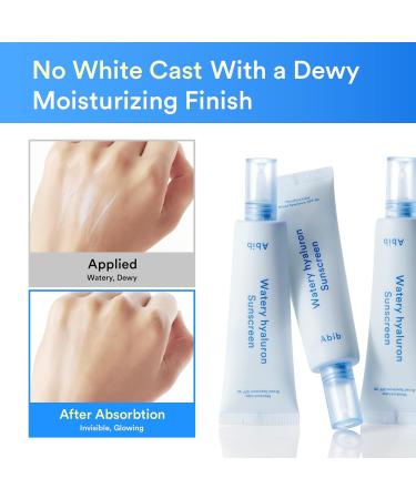 Abib Airy&Watery Sun Care Duo : Airy Suntick&Watery Hyaluron Sunscreen - Korean Suncreen Suncare Sunblock No White cast Reef Safe Hyaluronic Acid - Buy Online on GoSupps.com