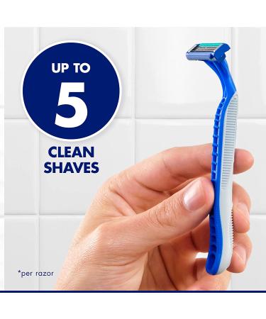 Gillette Sensor3 Simple Men's Disposable Razors - 8 Count Pack - Buy Online on GoSupps.com