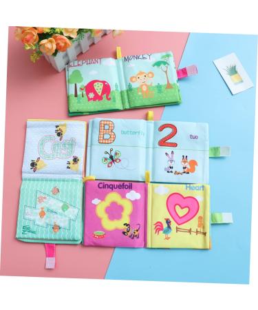 UPKOCH 4-Piece Baby Books Set | Educational Cloth Toys for Babies | Soft Teaching Aids & Learning Tools - Buy Online on GoSupps.com