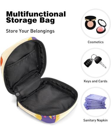 GIAPB Period Bag | Sanitary Napkin & Makeup Storage Pouch | Bird Birthday Card Design - Buy Online on GoSupps.com