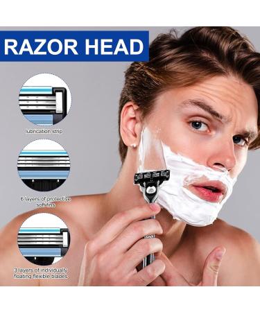 8-Pack Mach3 Razor Blades - Precision Shave for Beard & Leg Hair | International Shipping - Buy Online on GoSupps.com