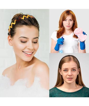 12-Piece Black Plastic Stirring Ligaments - Non-Slip DIY Hair Ripe Clips for Women & Girls - 5 Stylish Designs - Buy Online on GoSupps.com