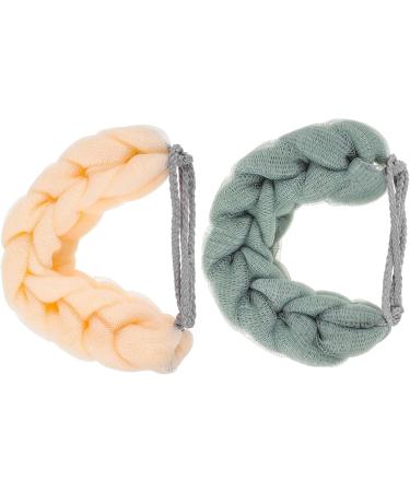 GLEAVI 4 Pcs Bath Ball Body Wash Loofah Scrubber | Comfortable Shower Balls - Korean Pe Mesh Material for Ultimate Relaxation - Buy Online on GoSupps.com