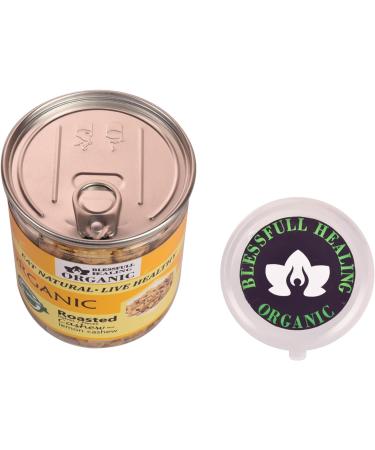 Blessfull Healing Organic Natural Vegan Lemon Roasted Whole Cashew Nuts Crunchy Kaju 300 Gram - Buy Online on GoSupps.com