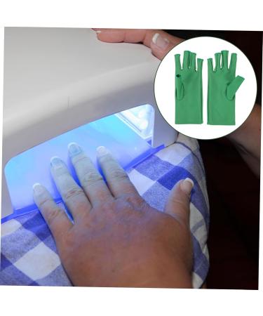 DRESSOOS 1 Pair Nail Gloves Elastic Spandex Dryer Cosmetic 20X8X0.4CM - Buy Online on GoSupps.com