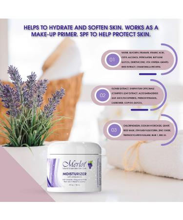 Merlot Skin Care Day and Night Moisturizer and Night Cream - Buy Online on GoSupps.com