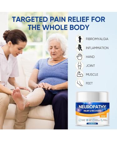 Topffy Neuropathy Pain Relief Cream - Maximum Strength for Feet, Hands, Legs & Toes - Includes Arnica, Vitamin B6, E & Aloe Vera - Buy Online on GoSupps.com