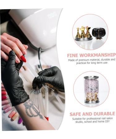 Didiseaon Trendy Nail Charms 6 Sets Nail Holder Pedicure Tip Stand Fingernail Display Stand Manicure Practice Stand False Nail Tip Holder Tool Stand Nail Art Tool Metal Head Magnet Show Rack - Buy Online on GoSupps.com