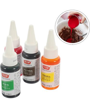 SOLUSTRE 4 Food Coloring Decor Cake Kit Kitchen Baking Supplies Candy Baking Supplies Icing Colors Cake Food Egg Coloring Kit Food Dye Cake Baking Supplies Christmas Xanthan Gum Water Oil - Buy Online on GoSupps.com