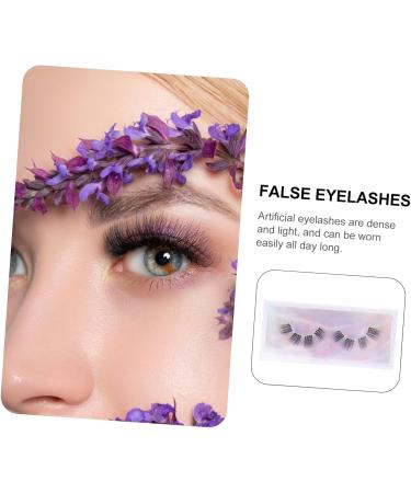 Beavorty 2 Pairs Segmented Lashes Fake Eyelashes Handmade Eyelashes fake long eyelash dramatic eyelashes Segmented False Eyelashes Artificial Eyelashes High-grade fiber 3d set manual - Buy Online on GoSupps.com