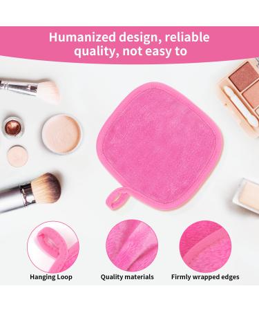 Reusable Makeup Remover Cloths - 7-Day Set Eco-Friendly Makeup Remover Pads Erase Makeup with Water Multi-Colored Cloths with Laundry Bags - Buy Online on GoSupps.com
