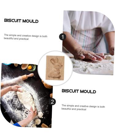 DECHOUS 2 Pcs Biscuit Mold Biscuits Decor Ice Cube Baking Stamp Rectangle Cookie Cookie Stamp Cookie Making Tool Biscuit Baking Mold Kitchen Cookie Mold Log Making Tools - Buy Online on GoSupps.com