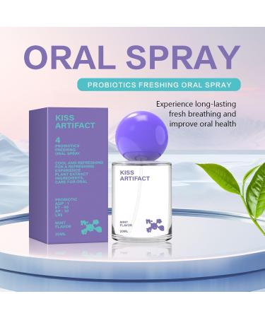 2Pcs Probiotic Oral Spray for Long-Lasting Freshness with Probiotics for Breath Care Portable Oral Spray Suitable for Daily Use Work Travel - Buy Online on GoSupps.com