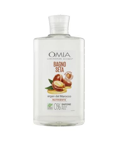 Omia Laboratoires:"Bagno Seta" Bath Foam with Argan Oil 400ml 13.5fl.oz Italian Import