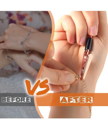 3-Piece Bracelet Tool Set for Easy Jewelry Clasp Fastening - Gold, Silver, Rose Gold - Buy Online on GoSupps.com