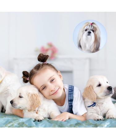 200-Piece Multicolor Elastic Hair Ties for Babies & Girls - 2.5 cm x 0.2 cm Kids Hair Accessories - Perfect for Children - Buy Online on GoSupps.com