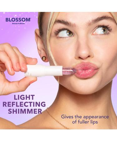 Blossom pH Adjusting Shimmering Lip Balm - Moisturizing Glitter Sparkle Lip Balm in Coral (0.12oz/3.5g) | International Shipping Available - Buy Online on GoSupps.com